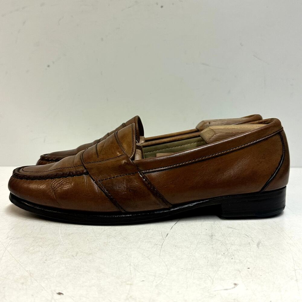 Rancourt & Co. x Cole Haan Full Strap Pinch Penny Loafer Made in USA GUC 9 D